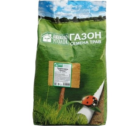 Семена газона Зеленый уголок Травосмесь Откос 1 кг 19579