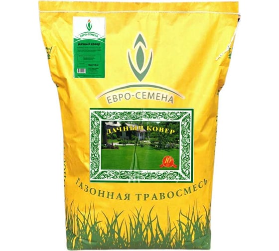 Семена газонной травы Абсолют Грин Дачный ковер 10 кг 761 4627129772432