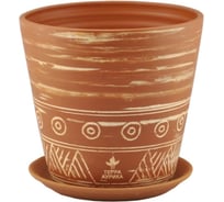 Горшок для цветов Сады Аурики т3322 ТерраАурика Этника 22х22 см 066230