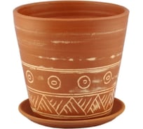 Горшок для цветов Сады Аурики т3318 ТерраАурика Этника 18х18 см 066229