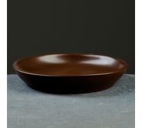 Подставка для кашпо СИМАЛЕНД 11.5 см, коричневая 5598851