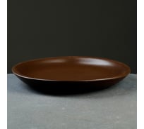 Подставка для кашпо СИМАЛЕНД 21 см, коричневая 5598857