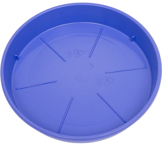 Поддон Teraplast PLATO диам. 12 см, высота 2 см, фиолетовый 08086012019