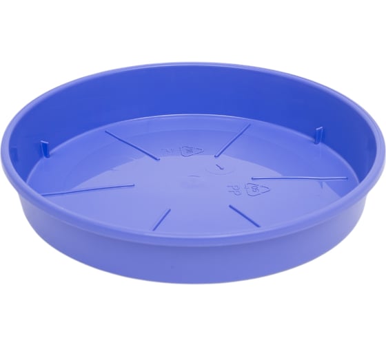 Поддон Teraplast PLATO диам. 12 см, высота 2 см, фиолетовый 08086012019