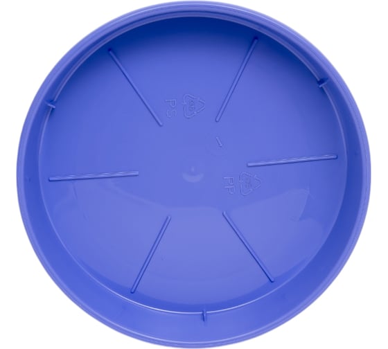 Поддон Teraplast PLATO диам. 12 см, высота 2 см, фиолетовый 08086012019
