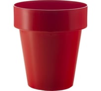 Горшок Teraplast PORTO диам. 14 см, высота 15 см, красный 08083014010