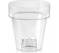 Горшок Teraplast PORTO диам. 25 см, высота 27 см, прозрачный 08083025024