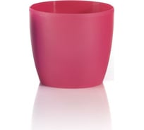 Кашпо Teraplast MADEIRA диам. 14 см, высота 12.2 см, розовое 08017014018