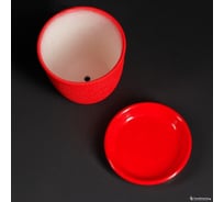 Горшок для цветов СИМАЛЕНД Глория шёлк, красный, 2 л 2634235