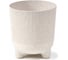 Кашпо на ножках LAMELA Sp.z o.219 ARIA eco wood jumper 14х15 см, белое 066181 1