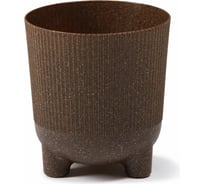 Кашпо на ножках LAMELA Sp.z o.224 ARIA eco coffee jumper 18х19.5 см, кофе эспрессо 066198
