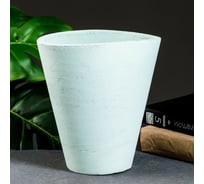 Горшок цветочный СИМАЛЕНД Конус овал зелёный, 2.2 л 7135113