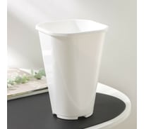 Горшок для цветов СИМАЛЕНД Роза 2 л, 14 см, 20 см, белый 4047794