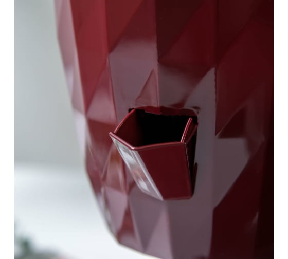 Многоярусное кашпо СИМАЛЕНД Ruby бордовое 5188458