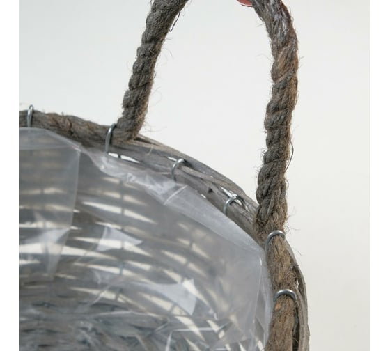 Набор кашпо СИМАЛЕНД 27x12 см, 20x10 см, ива 6961584