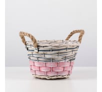 Кашпо СИМАЛЕНД Косынка 19x12/18 см 7358353