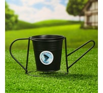 Кашпо-лейка СИМАЛЕНД Поздравляю 9.5x7х9.5 см 7813991