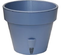 Горшок SANTINO Латина 3.7 л, дымчатый синий, 200х175 мм 066472