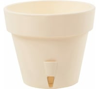 Горшок SANTINO Латина 2.5 л, кремовый, 175х155 мм 066468