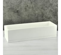 Горшок Сады Аурики NK11 12 Белый кактусник 31х15х9 см 066557