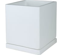 Горшок Сады Аурики NK11 3 Белый кубик 20х20х22 см 066560