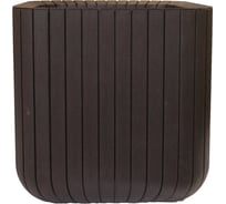 Кашпо Keter CUBE PLANTER L, 50.5 л, коричневый 229533