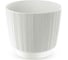 Кашпо Prosperplast DRF130 449 RYFO диам. 126 мм, высота 108 мм, 1 л, белое 066770 1