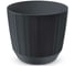Кашпо Prosperplast DRF130 S433 RYFO диам. 126 мм, высота 108 мм, 1 л, антрацит 066774 1