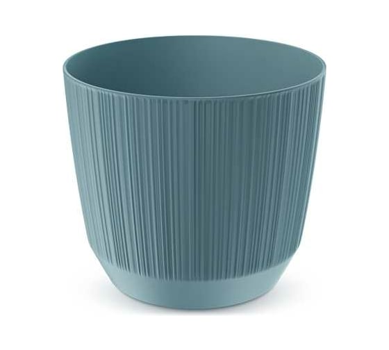 Кашпо Prosperplast DRF170 5415C RYFO диам. 168 мм, высота 147 мм, 2.5 л, синее 066782