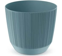 Кашпо Prosperplast DRF130 5415C RYFO диам. 126 мм, высота 108 мм, 1 л, синее 066772