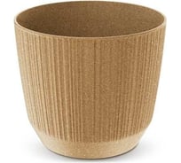 Кашпо Prosperplast DRF150W 4665W RYFO ECO WOOD диам. 146 мм, высота 126 мм, 1.6 л, коричневое 066765