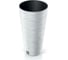 Кашпо с вкладышем Prosperplast DFRH250 S449 FURU ROUND SLIM диам. 25 см, высота 48 см, белое 066686 1