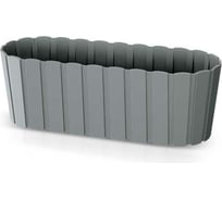 Балконный ящиProsperplast DDEC400 405U к Boardee Case 38.3х14.4х13 см, 4.9 л, светло-серый 055662