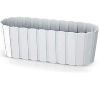 Балконный ящик Prosperplast DDEC400 S449 Boardee Case 38.3х14.4х13 см, 4.9 л, белый 055661