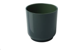 Пластиковый горшок с вкладкой liveingreen ДЕЛЬТА НЕФРИТОВЫЙ диам. 17 см, 3.2 л Д17-32