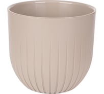 Пластиковый горшок с вкладкой liveingreen АЛЬФА Фраппе диам. 17 см, высота 16 см, 2.9 л А17-90