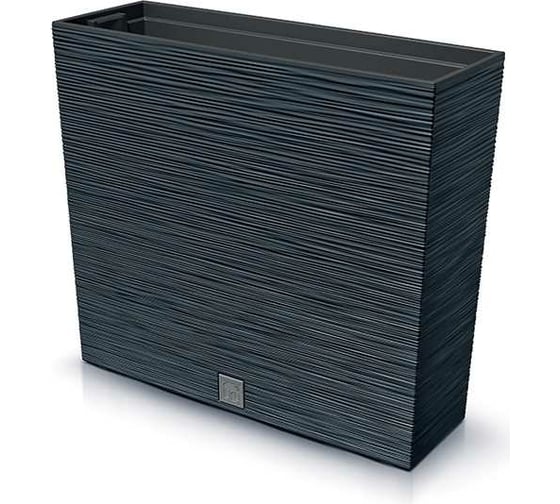 Цветник с вкладышем Prosperplast DFC800T S433 FURU CASE TOWER 770х235х686 мм, антрацит 066962 1