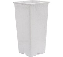 Горшок для рассады Ангора 2 л, 11x11x21.5 см, белый А5502бл