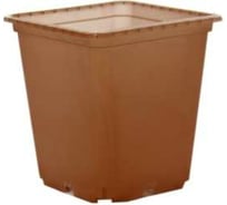 Горшок для рассады Ангора 0.5 л, 9x9х10 см, квадратный, терракотовый А5501тр