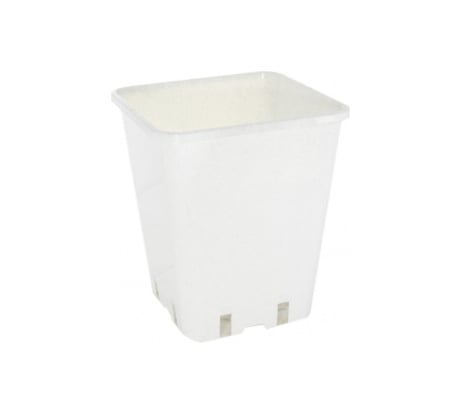 Горшок для рассады Ангора 5 л, 20x20x23 см, белый А5503бл