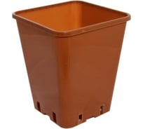 Горшок для рассады Ангора 5 л, 20x20x23 см, терракотовый А5503тр