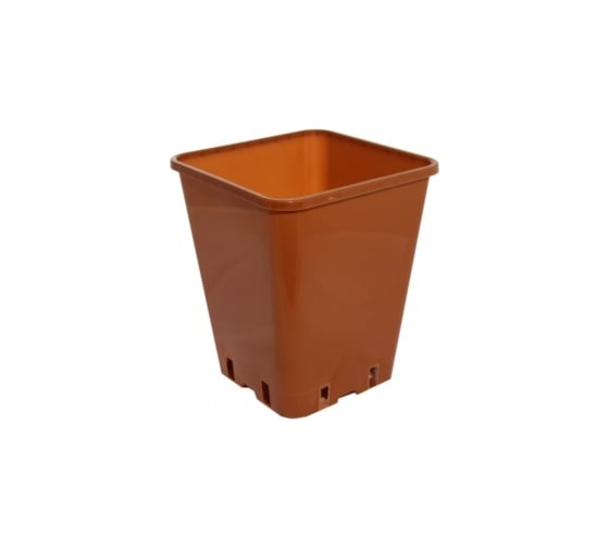 Горшок для рассады Ангора 5 л, 20x20x23 см, терракотовый А5503тр