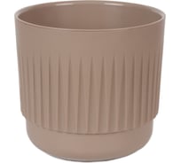 Пластиковый горшок с вкладкой liveingreen БЕТА Фраппе диам. 19 см, высота 19 см, 4.2 л Б19-90