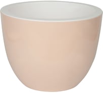 Пластиковый горшок с вкладкой liveingreen Орион пудра, диам. 17.5,см, высота 13 см, 2.3 л ОР17-24