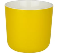 Пластиковый горшок с вкладкой liveingreen Лион фисташковый, диам. 14,7 см, высота 13 см, 2 л ЛИ15-13