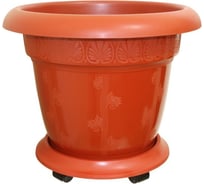 Кашпо на колесах Милих Пластик Тюльпан №5 30 л 7046