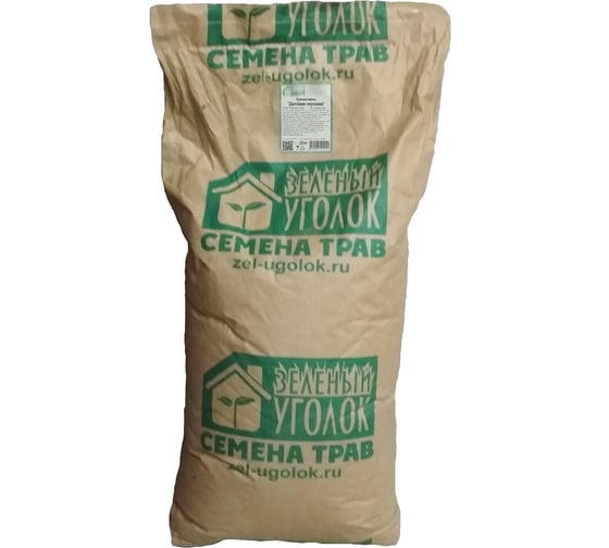 Семена газона Зеленый уголок Травосмесь Детская Игровая 20 кг 16595