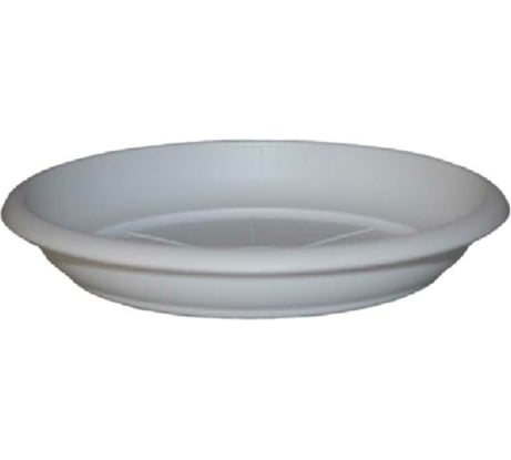 Поддон к горшку Терра 2.3 л SANTINO белый, диам. 155 мм 049259