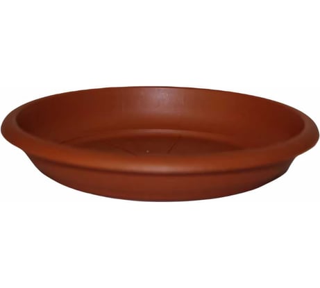 Поддон к горшку Терра 6 л SANTINO терракотовый, диам. 215 мм 049305