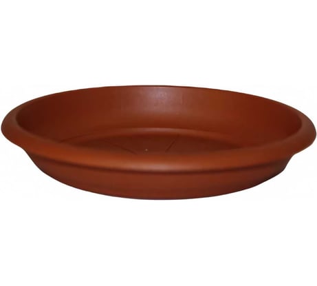 Поддон к горшку Терра 9.3 л SANTINO терракотовый, диам. 24 см 049325